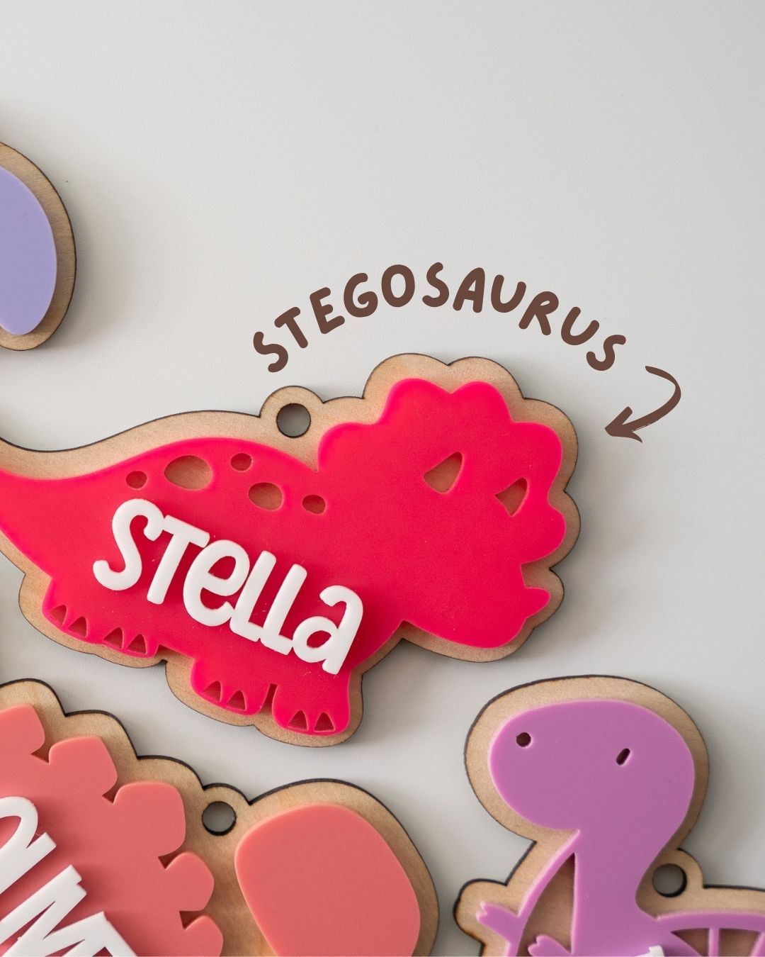 Dinosaur Name Tag #2