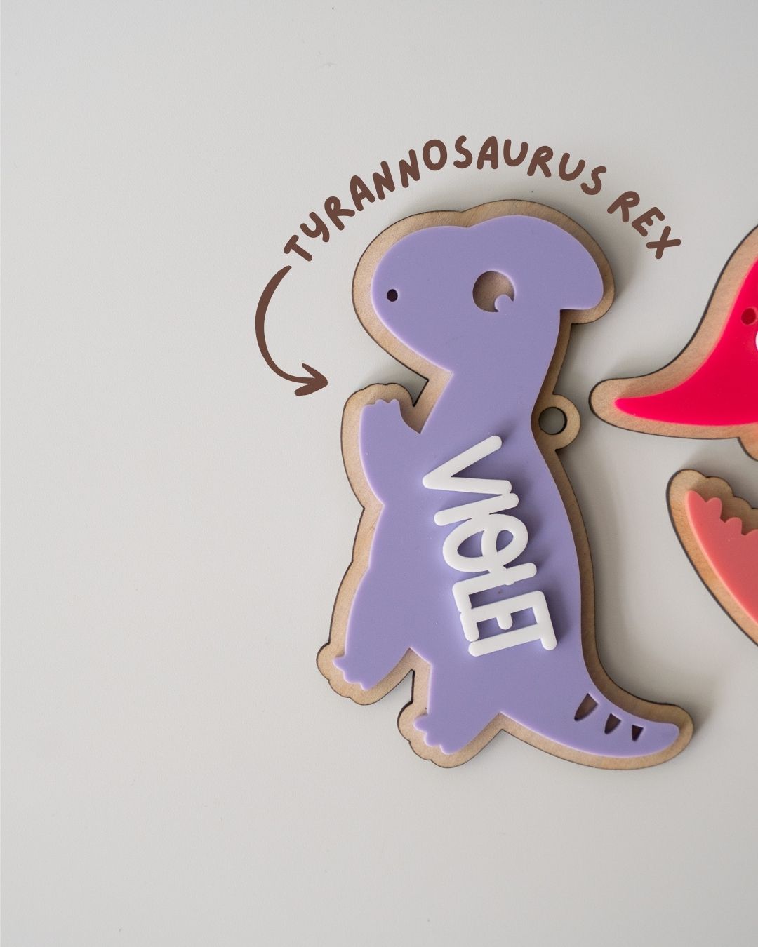 Dinosaur Name Tag #2