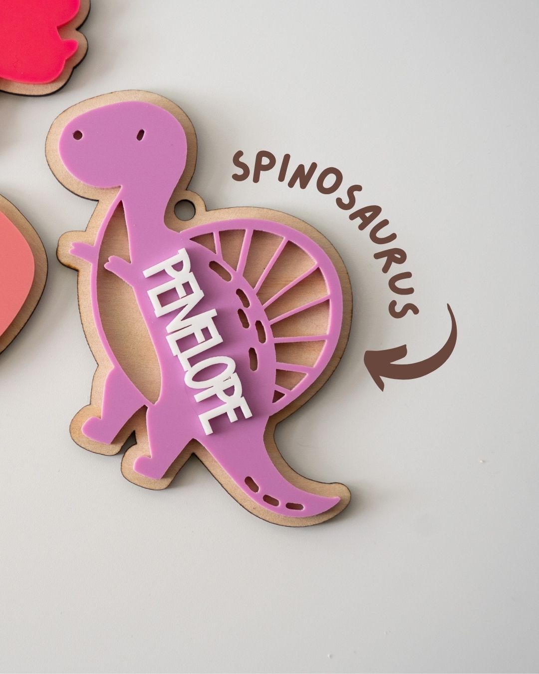 Dinosaur Name Tag #2
