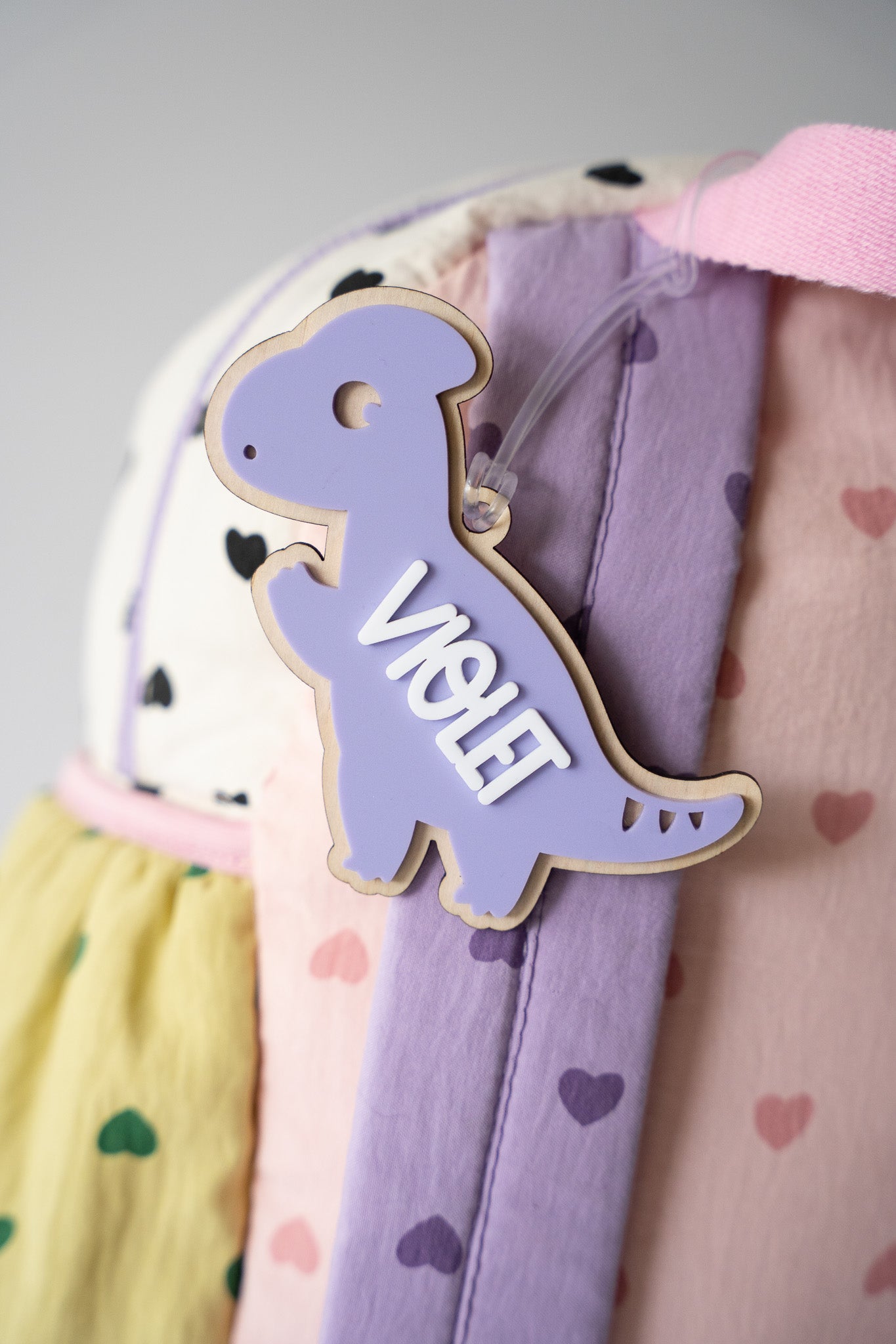 Dinosaur Name Tag #2
