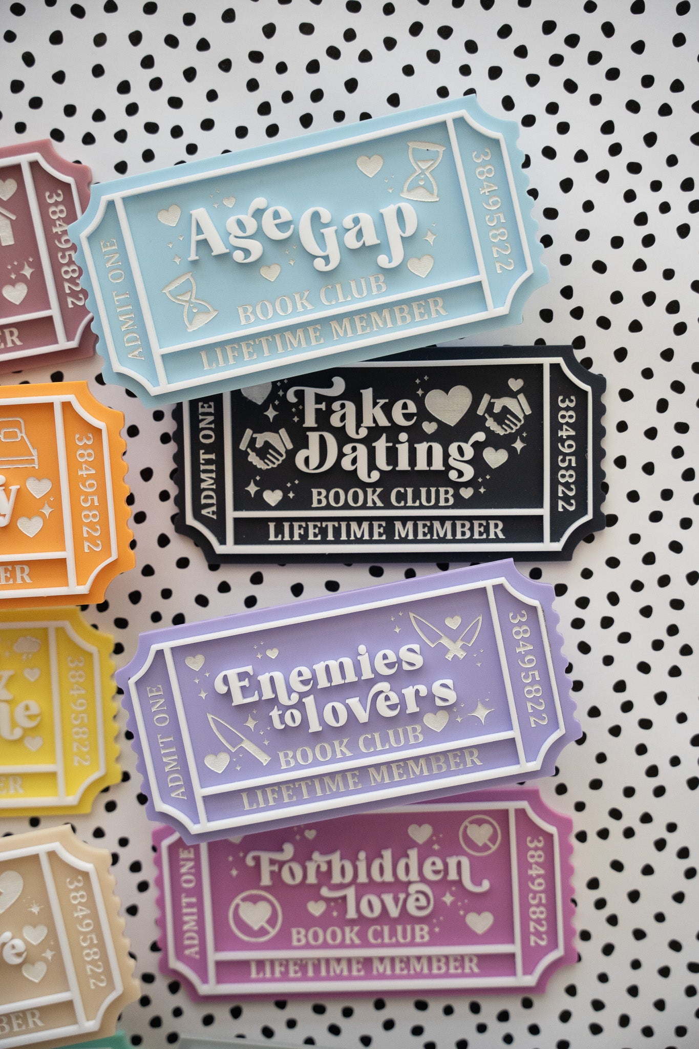 Book Lover Trope Tickets