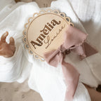 Scallop edge Name Plaque