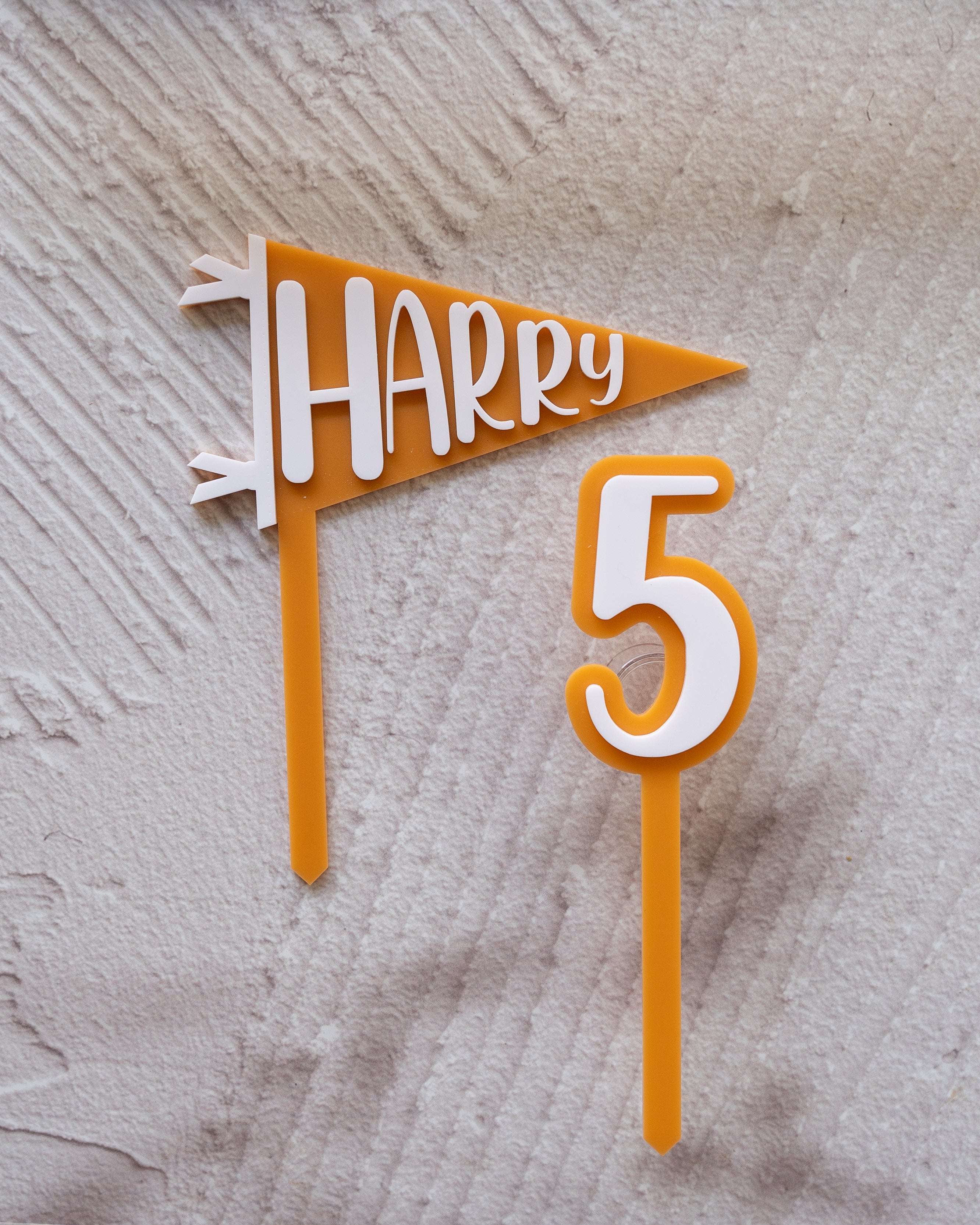 Flag Cake Topper