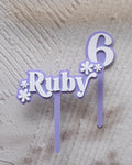 Flower Cake Topper