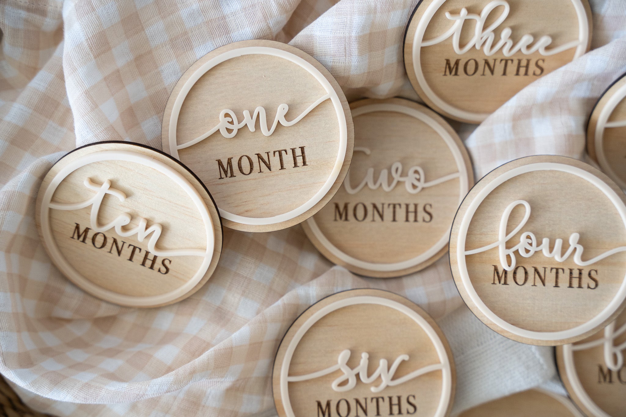 Round 12 Month Milestone Discs