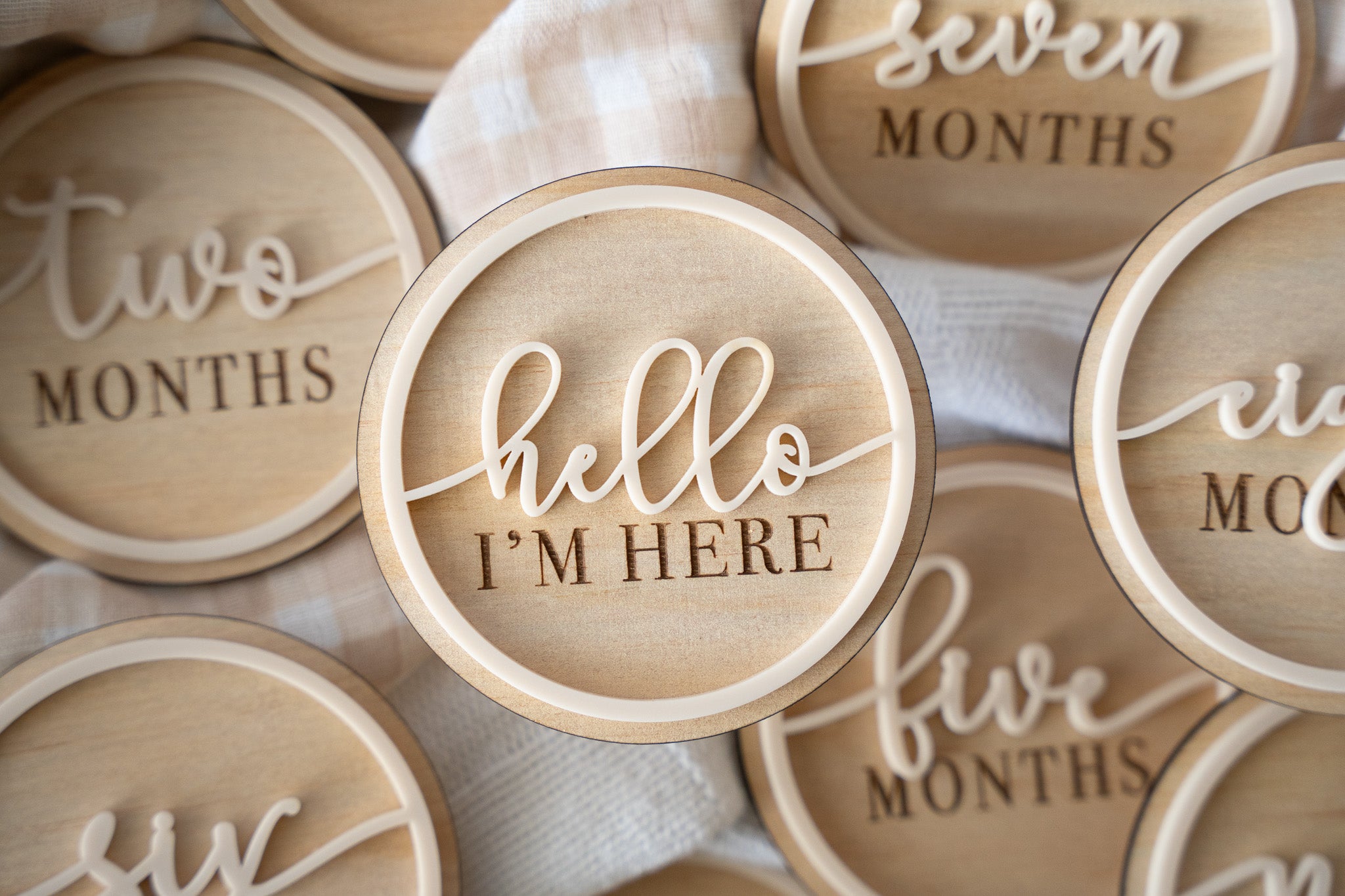 Round 12 Month Milestone Discs