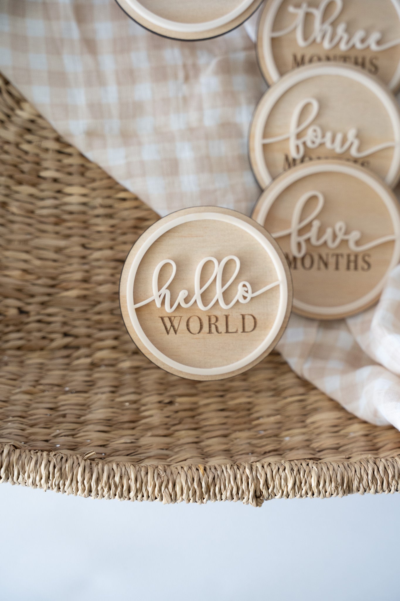 Round 12 Month Milestone Discs