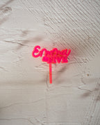 Neon Vibes! Cake topper