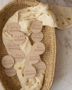 Acrylic Milestone discs (Neutral)