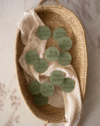 Acrylic Milestone discs (Playful Font)