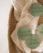 Acrylic Milestone discs (Playful Font)