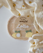 When life gives you lemons, it's a baby sign!