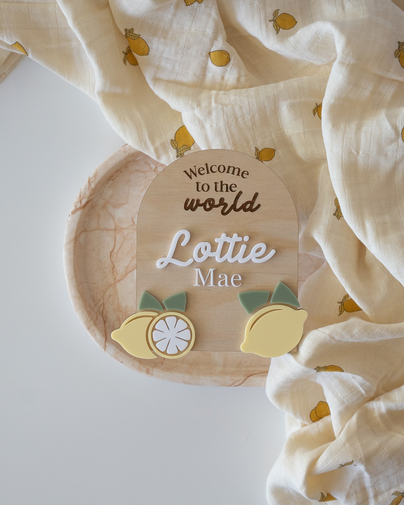 When life gives you lemons, it's a baby sign!