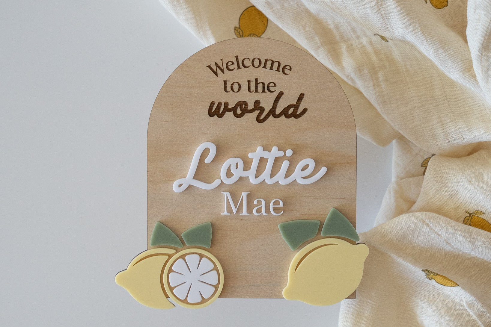 When life gives you lemons, it's a baby sign!