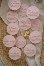 Acrylic Milestone discs (Daisy Font)