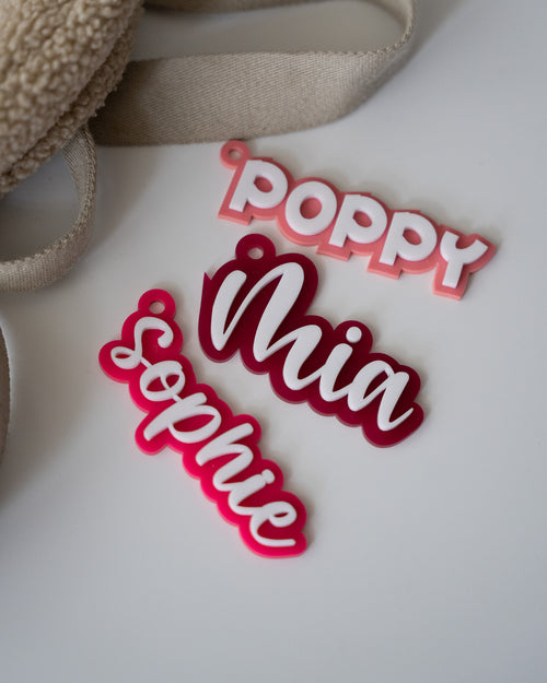 Acrylic Bag Tag
