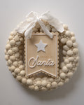 SANTA Count down plaque