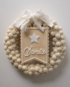 SANTA Count down plaque