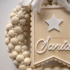 SANTA Count down plaque