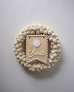 SANTA Count down plaque