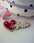Heart Name Tag