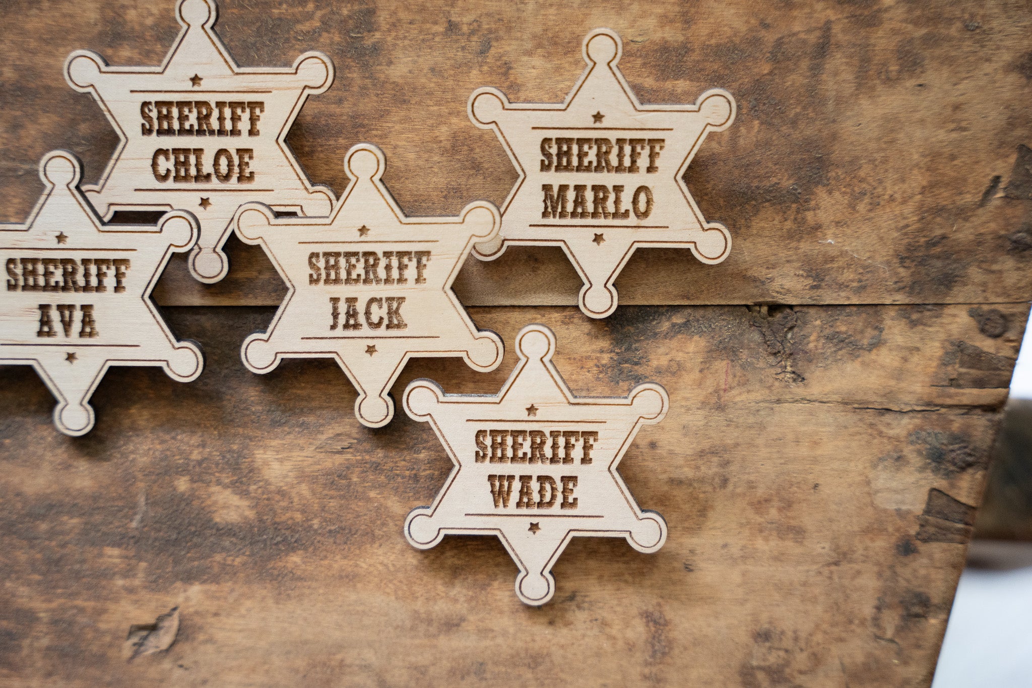 Sheriff badges