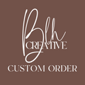 Custom Order ALISHA (Teddie’s Sign)